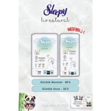 Ala Store Günlük Ped Normal 40'lı ve Günlük Uzun 32'li Bio Natural ve Rosie