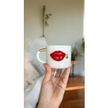 Ala Store Dudaklı El Yapımı Seramik Kupa