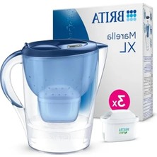 3.5 Lt Kapasiteli Filtreli Su Arıtma Sürahisi, Mavi Renk