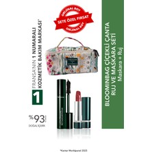 Yves Rocher Bloominbag Çiçekli Çanta Ruj ve Maskara Seti-Ruj -Nude Kiraz Çiçeği 3.5 gr & Maskara 7.8ml