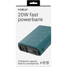 Ala Store Powerbank Pd 20W 10.000 Mah,iki Bağlantı Noktası: Usb-C ve Usb-A,kompakt ve Hafif Tasarım