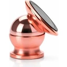 360 Derece Döner Manyetik Araba Telefon Tutucu, Rose Gold