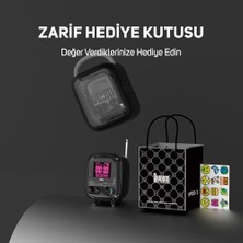 Ala Store Tiivoo-2 Fm Radyolu Taşınabilir Bluetooth Hoparlör, Piksel Sanatı, Retro, Küçük, Sevimli, Kablosuz, Vintage Dekor, Parti, Ofis, Çalışma Masası, Ev, Yatak Odası, Mutfak Için Uygundur