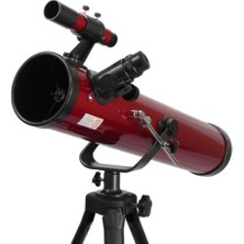 Ala Store Red 35-78X76MM Newton Reflektör Teleskopu (RP-100), Kırmızı