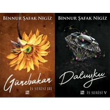 Dokuz Yayınları Is Serisi 3 Günebakan Karton Kapak ve Is Serisi 5 Daluyku Karton Kapak (Binnur Şafak Nigiz) 2'li Set