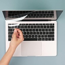 Ala Store MacBook Air 15.3 Inç M2 M3 M4 Uyumlu Parlak Anti Scratch Ekran Koruyucu Retina Net Goruntu Cam Hissi Id A2941 A3114 A3241 Şeffaf
