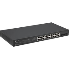 Ala Store TL-SG2428P, Jetstream 28-Port Gigabit Smart Switch With 24-Port Poe+
