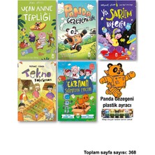 Timaş Çocuk 2.3.4. Sınıf Uçan Anne Terliği Panda Gezegeni Ya Şarjım Biterse Tekno Kahraman Ekrana Sığmayan Macera