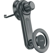 Ala Store ile Uyumlu Araç Içi Telefon Tutucu, 360° Dönebilen, Havalandırma Çıkışı Için, Yüksek Güçlü Mıknatıs, Hızlı Kurulum, Sinyali Etkilemez, XCH2012, Siyah