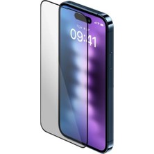 Ala Store Labs Buff 15 Pro Max ile Uyumlu 5d Glass Ekran Koruyucu, Şeffaf