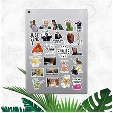Ala Store Komik Mem Çıkartma Seri 1 Notebook Tablet Telefon Ajanda Laptop Defter Seti