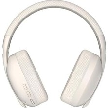 Ala Store Aula S6 3 Modlu Kablosuz 3.5mm Kablolu ve Bluetooth 5.3 Mikrofonlu Gaming Oyuncu Kulaklığı Krem Ultra Hafif Hafızalı Sünger 40MM Sürücülü Gürültü Önleyici