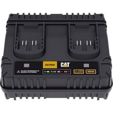 Ala Store Cat DXC42 18VOLT Li-Ion One For All Profesyonel Ikili Hızlı Akü Şarj Cihazı