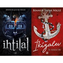 Dokuz Yayınları Ihtilal 2 Zede Karton Kapak ve Is Serisi 4 Ikizalev Karton Kapak (Binnur Şafak Nigiz) 2'li Set