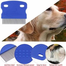 Ala Store Kedi Köpek Bit Pire Tarağı Mavi