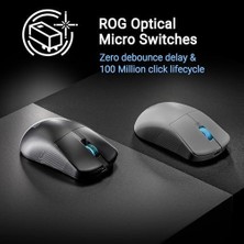 Ala Store Rog Harpe Ace Mini Kablosuz Siyah Gaming (Oyuncu) Mouse