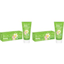 Ala Store Baby 0-3 Yaş Papatya Özlü Florürsüz Bebek Diş Macunu (1 x 45 G) (2 Paketi)
