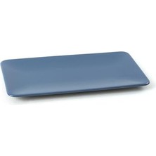 Ala Store Mat Mavi Siera Kayık Tabak 33 cm 2 Adet