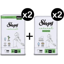 Ala Store Natural Hijyenik Ped Gece 36 Adet Günlük Ped Uzun 64 Adet