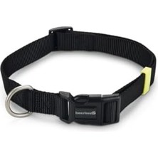 Ala Store Köpek Boyun Tasması, Siyah, 48-70CM, 25MM
