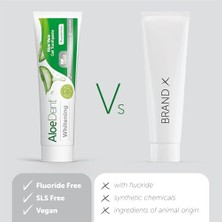 Ala Store Aloe Dent Whitening, Ekstra Beyazlatıcı Diş Macunu, Florürsüz, 100 ml