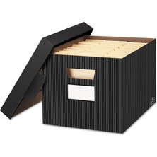 Ala Store Box Stor/dosya Dekoratif Saklama Kabı,, Legal, 4 Adet