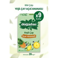 Ala Store Yeşil Çay Açai Ananaslı Bardak Poşet Çay x 9 Adet