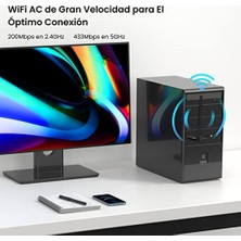 Ala Store U10 USB Wlan Bellek, Ac 650 Mbps, Wlan Adaptörü, Windows 11/10/8.1/8/7/xp, Mac Os x 10.9-10.13, Linux ile Uyumlu