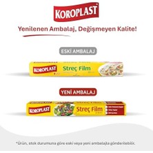 Ala Store Streç Film 33 Metre, Şeffaf Gıda Saklama Streci Bpa Içermez, Koku Hapsi, Kapak Görevi Gören Pratik Kullanım, Taze Kahvaltılık, Yemek, Meyve ve Sebze Saklama Için Kullan At Streç Film 33 mt