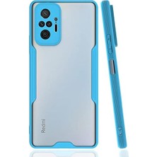 Ala Store 10 Pro Uyumlu Kılıf Kamera Korumalı Platin Silikon - Mavi