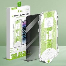 Ala Store Esd Hayalet 5d Premium Cam Ekran Koruyucu ile Uyumlu Ultra Koruma Kendiliğinden Uygulama Yüksek Dokunma Hassasiyeti Aparatı Tak Filmi Indir ve Bitti Tertemiz (Iphone 16PROMAX)
