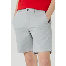 Lacoste Men's Slim Fit Bermuda Shorts Erkek Dar Kesim Pamuklu Bermuda Şort Kahverengi