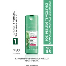Yves Rocher Toz Peeling Temizleyici Aha-Karma/yağlı/akneli Cilt -Pure Menthe Arındırıcı Botanik Kompleks 50GR