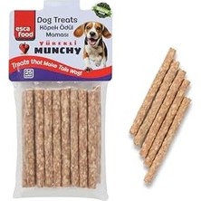 Ala Store Esca Munchy Çubuk Yürekli 12 Santimetre 8 Gram 25'li Köpek Ödül Maması