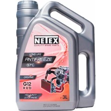 Ala Store Antifriz 3 Lt Long Life Organic Antifreeze Kırmızı-37 Yarı Konsantre - Ntx Cwr 0337