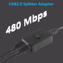 Ala Store 5945 2 Port USB 2.0 To Kvm Switch Çoklu Pc Kasa Çoklayıcı Hub Anahtar Bir Pc’ye Iki Farklı USB Cihaz Bağlama Bir USB Cihazı Iki Farklı Pc’de Kullanabilme