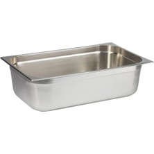 Ala Store Paslanmaz Çelik Gastronom/gastronorm Küvet Gn 1/1-150 (53 x 32,5 x 15 Cm)