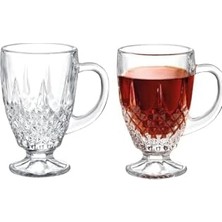 Ala Store Lasalle 4'lü Çay Fincanı, Şeffaf