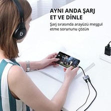 Ala Store Type-C To 2 Type-C Kulaklık ve Şarj Dönüştürücü