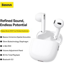 Ala Store Wx5 Bowie Bluetooth Kulaklık-Beyaz