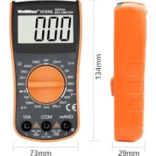 Ala Store VC830L Ölçü Aleti Multimetre Avometre Büyük Ekran Vc A+ Series