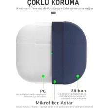 Ala Store 4.nesil/anc Silicone Lansman Pembe [airpods 4 ile Uyumlu Kılıf - Pembe]