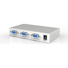 Ala Store VGA Splitter Switch 2 Port Çoklu Ekran Çoklayıcı