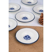Ala Store Tabakevi Tabak Evi Porselen Çay Tabağı Seti 12CM 6 Parça BNS6CTPRS1214