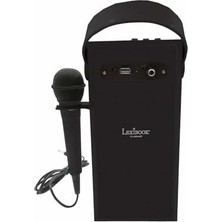 Ala Store Ipparty Hoparlör - Taşınabilir Bluetooth Mikrofon Hoparlörü, Karaoke, Işık Efektleri, Kablosuz, Usb, Sd Kart, Şarj Edilebilir Pil, Siyah, BTP180BKZ, Tek Boyut