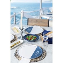 Ala Store Bodrum Serisi Nordıc Servis Tabağı 28 cm 6 Adet 22914-17
