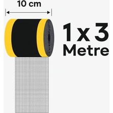 Ala Store 3 Adet Kendinden Yapışkanlı Mutfak Lavabo Duşakabin Küvet Süzgeci, Saç Toplayıcı ve Gider Tıkanma Önleyici, Kesilebilir Pvc File, Kullan At, 3×1 Metre Pratik Banyo Aksesuarı