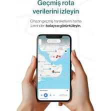 Ala Store Gözcü Mobil Ios Uyumlu 10/30 Ay Batarya Ömrü Anlık Geçmişe Dönük Konum Gps Araç Motor Çocuk Akıllı Takip Cihazı (Mini)