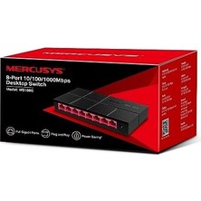 Ala Store MS108G, 8-Port 10/100/1,000 Mbps Masaüstü Switch