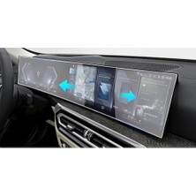 Ala Store Bmw I7 ile Uyumlu Mat Ekran Koruyucu Şeffaf Tam Kaplama Tek Parça